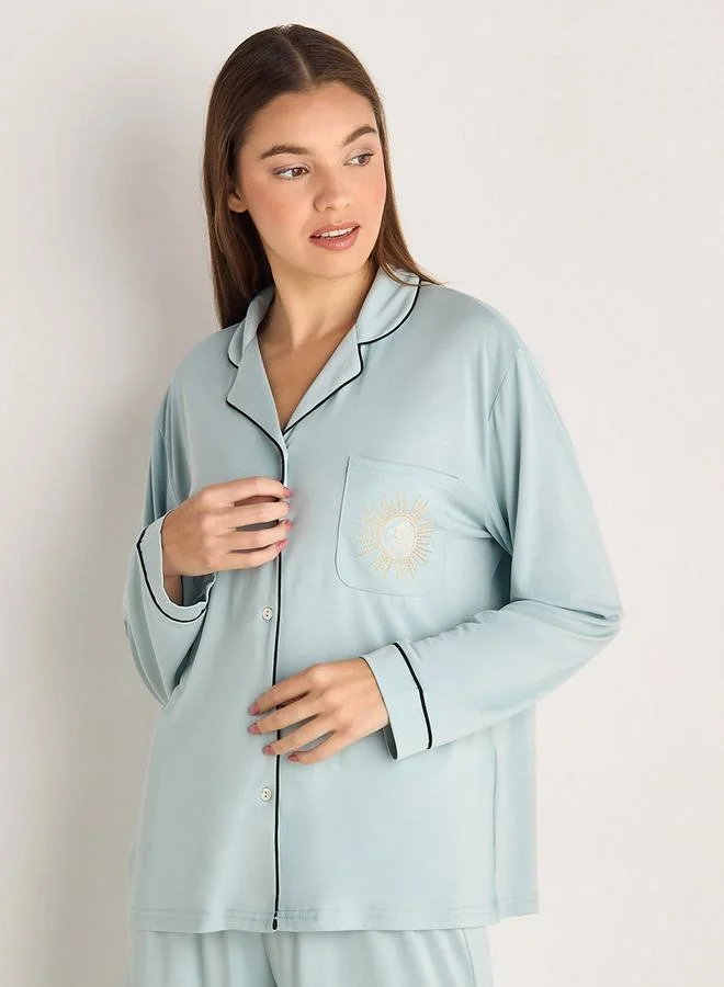 سبلاش فيڤ Pyjama Set Shirt and Pants Modal